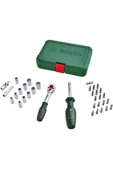 Bosch 34 Parça Cırcırlı Tornavida Ve Lokma Takımı (1600A02by1) ürün görseli 1