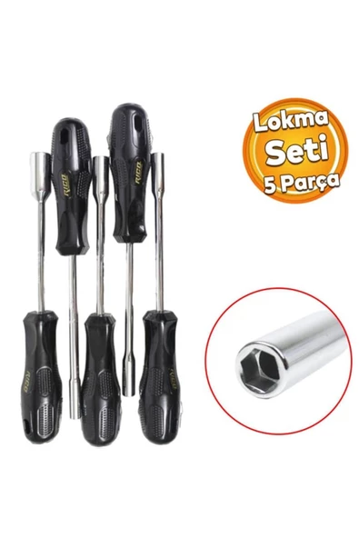Rico 003-rl0015 5pc Lokma Tornavida Seti ürün görseli 1