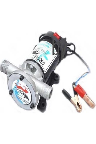 Gross GR12 12V Sıvı Aktarma Pompası - Resim 2