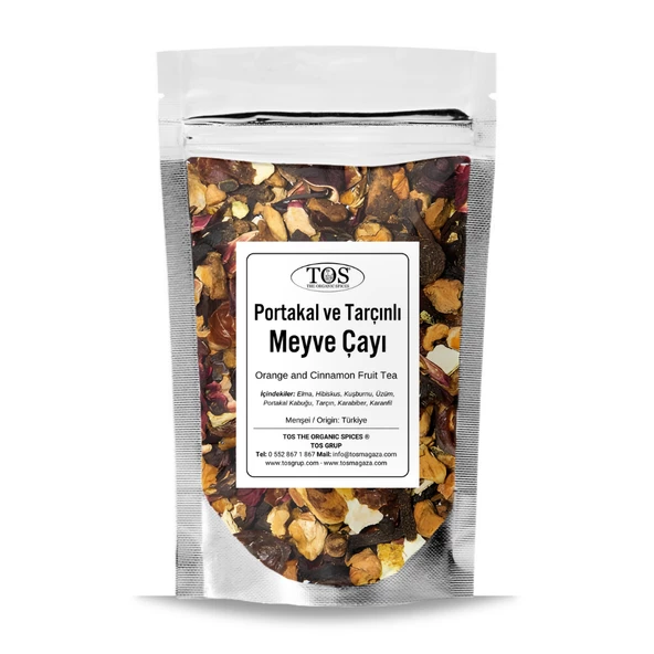 Portakal ve Tarçınlı Meyve Çayı 250 gr (1. Kalite) ürün görseli 1