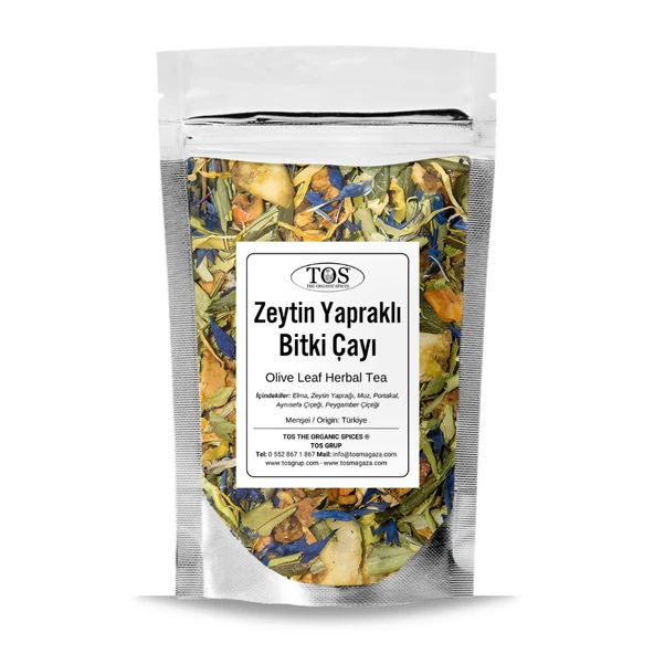 Zeytin Yapraklı Bitki Çayı 100 gr (1. Kalite) ürün görseli 1