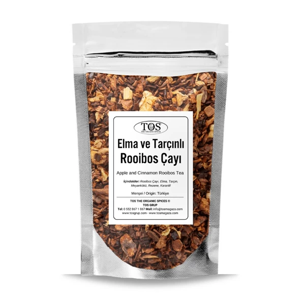 Elma ve Tarçınlı Rooibos Çayı 40 gr (1. Kalite) ürün görseli 1