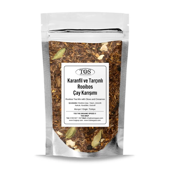 Karanfil ve Tarçınlı Rooibos Çay Karışımı 40 gr (1. Kalite) ürün görseli 1