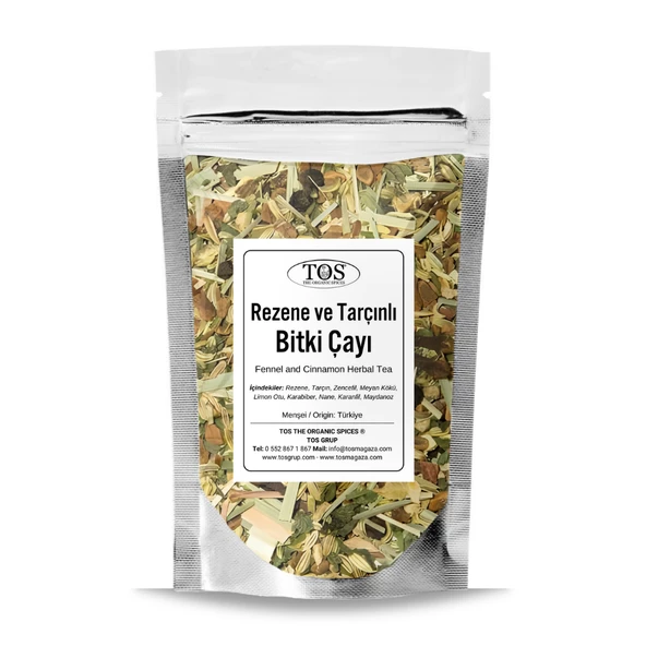 Rezene ve Tarçınlı Bitki Çayı 100 gr (1. Kalite) ürün görseli 1