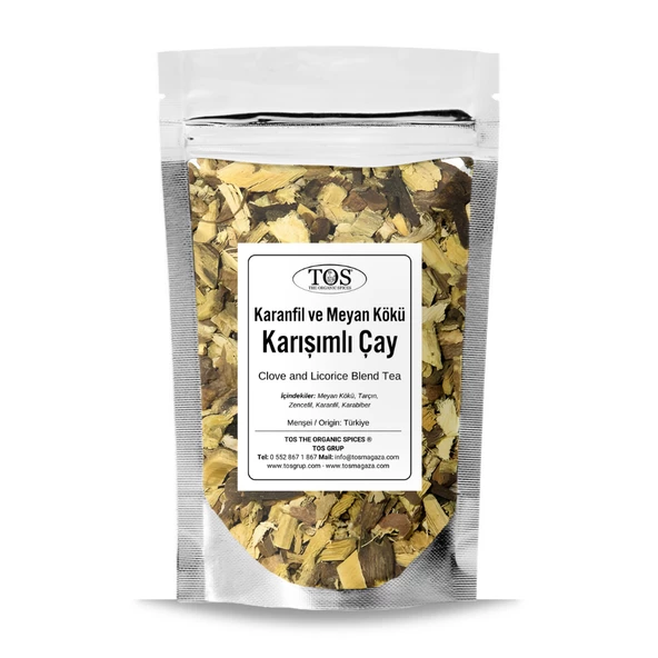 Karanfil ve Meyan Kökü Karışımlı Çay 250 gr (1. Kalite) ürün görseli 1