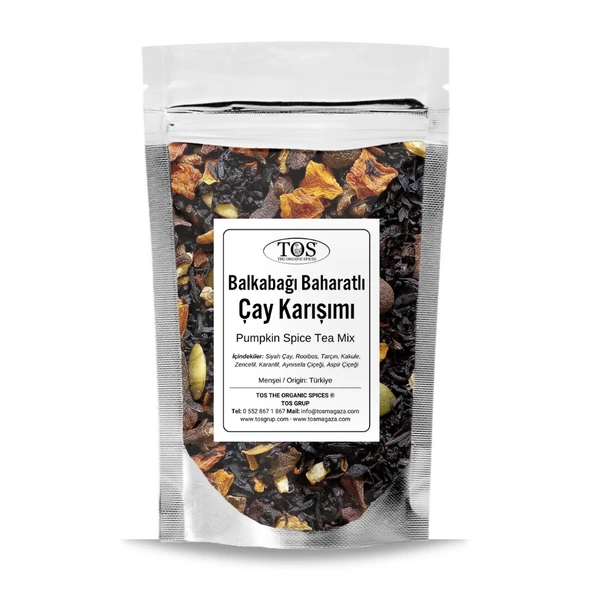Balkabağı Baharatlı Çay Karışımı 40 gr (1. Kalite) ürün görseli 1
