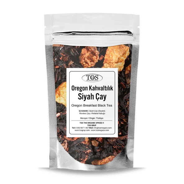 Oregon Kahvaltılık Siyah Çay 100 gr (1. Kalite) ürün görseli 1