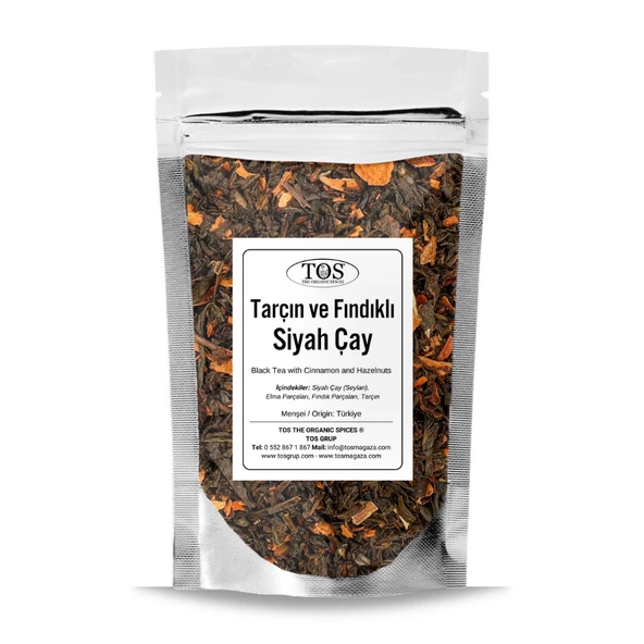Tarçın ve Fındıklı Siyah Çay 40 gr (1. Kalite) ürün görseli 1