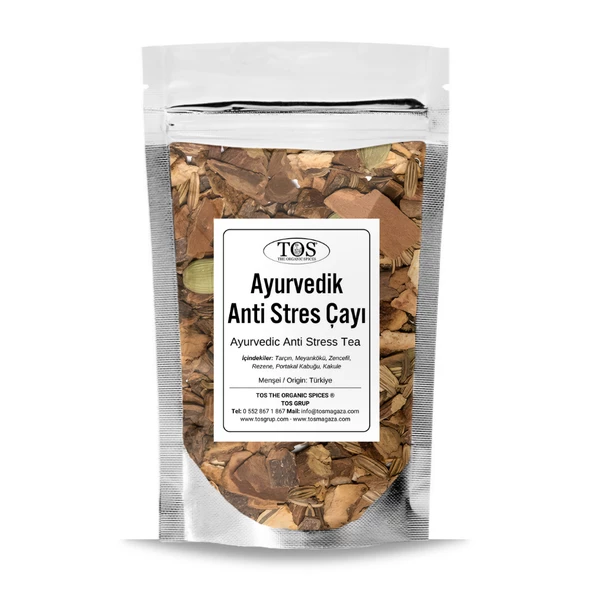 Ayurvedik Anti Stres Çayı 100 gr (1. Kalite) ürün görseli 1