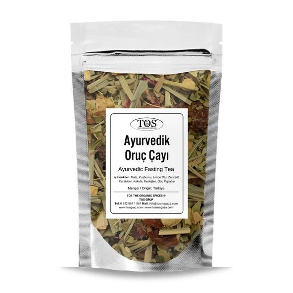 Ayurvedik Oruç Çayı 100 gr (1. Kalite) ürün görseli 1