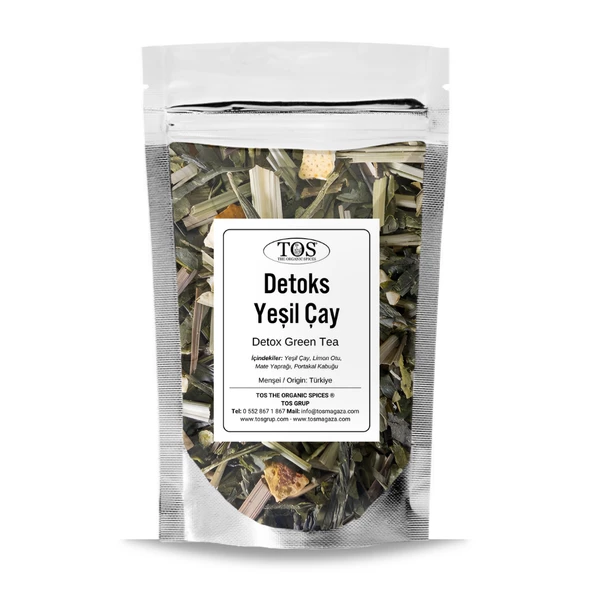 Detoks Yeşil Çay 250 gr (1. Kalite) ürün görseli 1