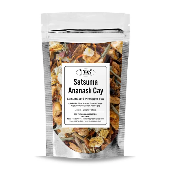 Satsuma ve Ananaslı Çay 100 gr (1. Kalite) ürün görseli 1