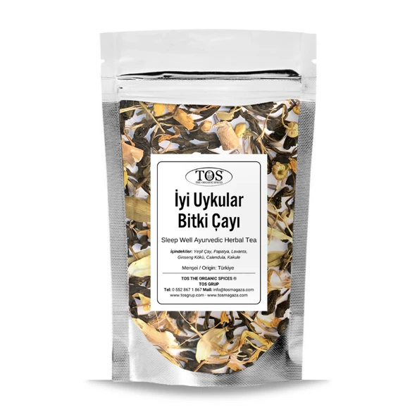 İyi Uykular Ayurvedik Bitki Çayı 250 gr (1. Kalite) ürün görseli 1