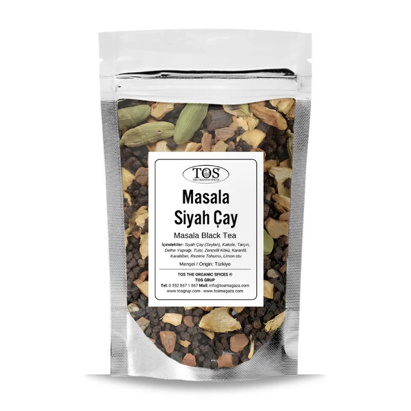 Masala Siyah Çay 250 gr (1. Kalite) ürün görseli 1