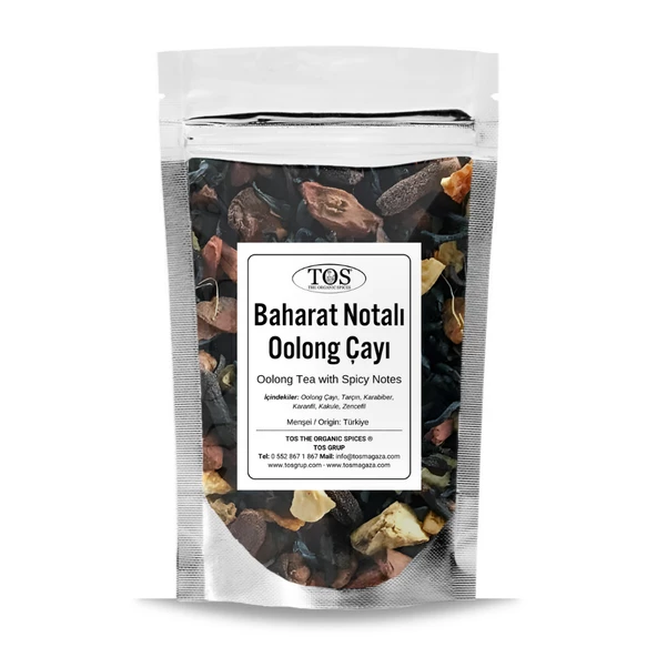 Baharat Notalı Masala Oolong Çayı 250 gr (1. Kalite) ürün görseli 1