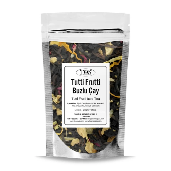 Tutti Frutti Buzlu Çay 100 gr (1. Kalite) ürün görseli 1