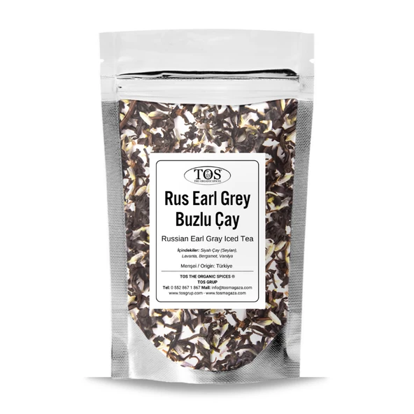 Rus Earl Grey Buzlu Çay 40 gr (1. Kalite) ürün görseli 1