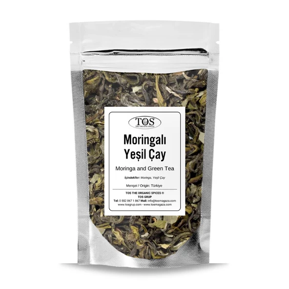 Süper Moringa ve Yeşil Çay 40 gr (1. Kalite) ürün görseli 1