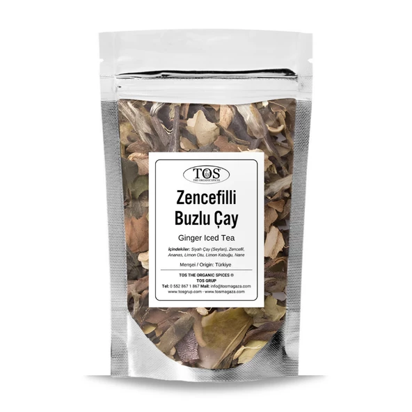 Zencefilli Buzlu Çay 40 gr (1. Kalite) ürün görseli 1