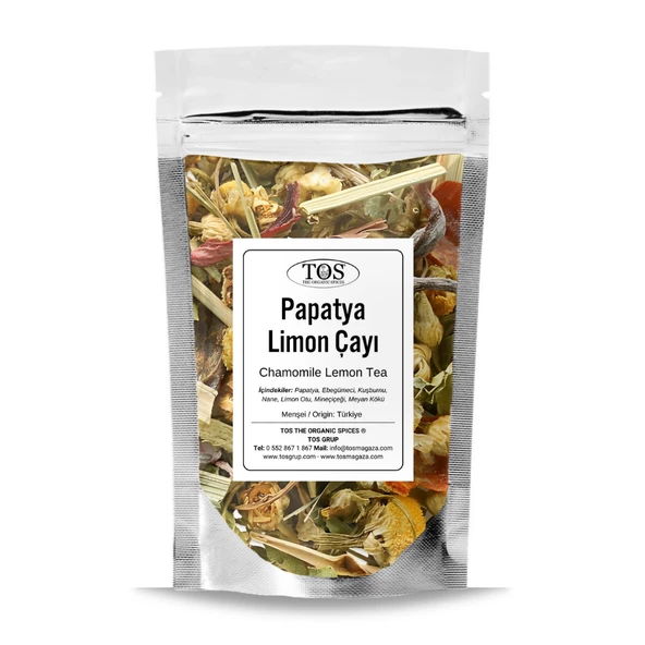 Papatya Limon Çayı 100 gr (1. Kalite) ürün görseli 1