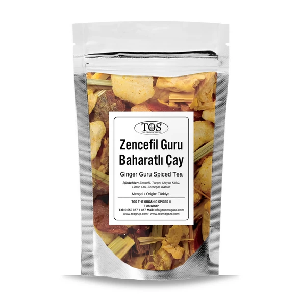 Zencefil Guru Baharatlı Çay 250 gr (1. Kalite) ürün görseli 1