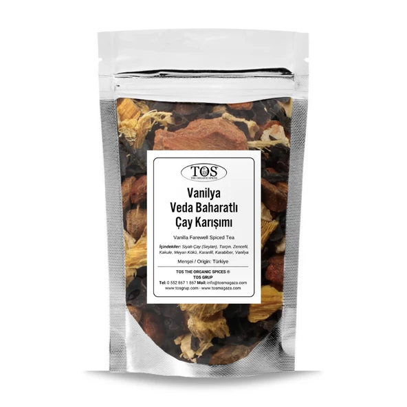 Vanilya Veda Baharatlı Çay 100 gr (1. Kalite) ürün görseli 1