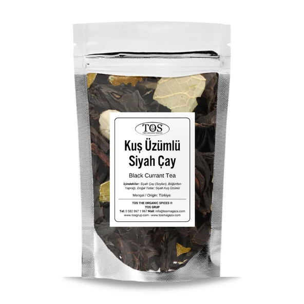 Siyah Kuş Üzümü Çayı 100 gr (1. Kalite) ürün görseli 1