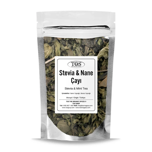 Stevia & Nane Çayı 40 gr (1. Kalite) ürün görseli 1