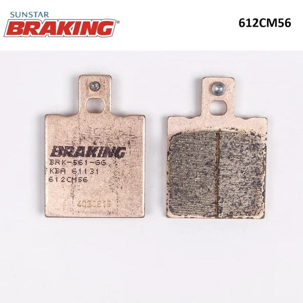 SİNTERLİ ARKA FREN BALATASI / MOTO GUZZI / V11 / 1100cc / ARKA  / 1997-1998-1999-2000-2001-2002-2003-2004-2005 ürün görseli 1