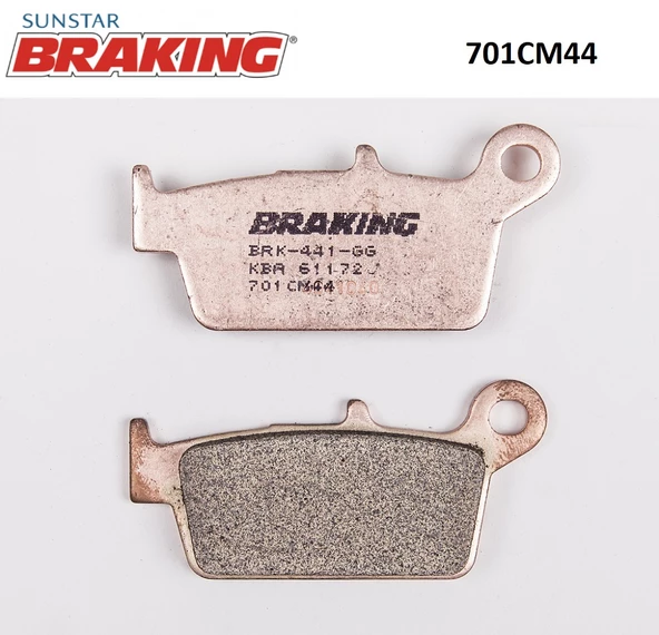 SİNTERLİ ARKA FREN BALATASI / YAMAHA / YZ F / 250cc / ARKA / 2001-2002-2003-2004-2005-2006-2007-2008-2009-2010-2011-2012-2013-2014-2015-2016-2017-2018-2019-2020-2021 ürün görseli 1