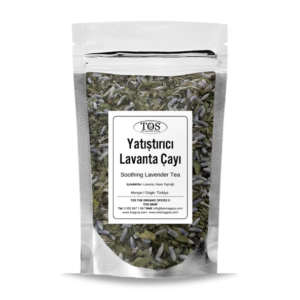 Yatıştırıcı Lavanta Çayı 100 gr (1. Kalite) ürün görseli 1