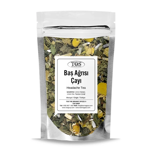 Baş Ağrısı Çayı 40 gr (1. Kalite) ürün görseli 1