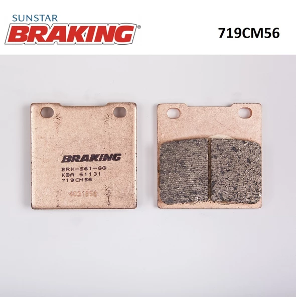 SİNTERLİ ARKA FREN BALATASI / SUZUKI / TL S / 1000cc / ARKA  / 1997-1998-1999-2000-2001 ürün görseli 1