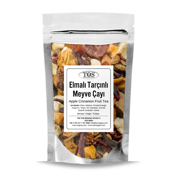 Elmalı Tarçınlı Meyve Çayı 100 gr (1. Kalite) ürün görseli 1
