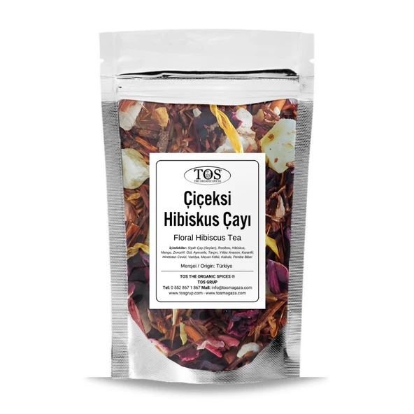 Çiçeksi Hibiskus Çayı 100 gr (1. Kalite) ürün görseli 1