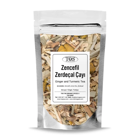 Zencefil ve Zerdeçal Çayı 250 gr (1. Kalite) ürün görseli 1