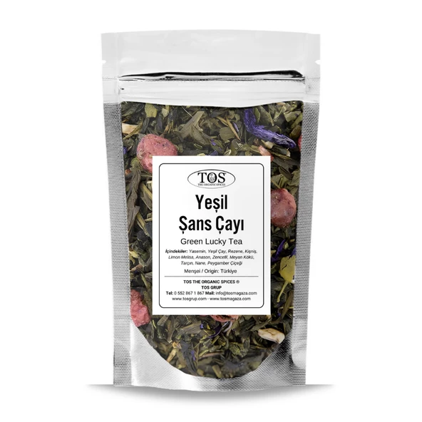 Yeşil Şans Çayı 100 gr (1. Kalite) ürün görseli 1