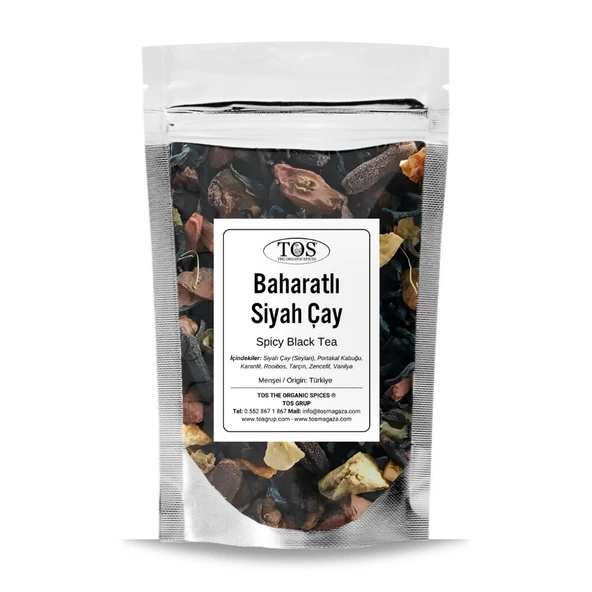 Baharatlı Siyah Çay 40 gr (1. Kalite) ürün görseli 1