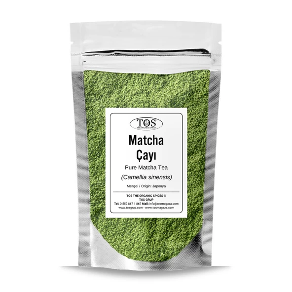Saf Matcha Çayı 40 gr (1. Kalite) Pure Matcha Tea ürün görseli 1