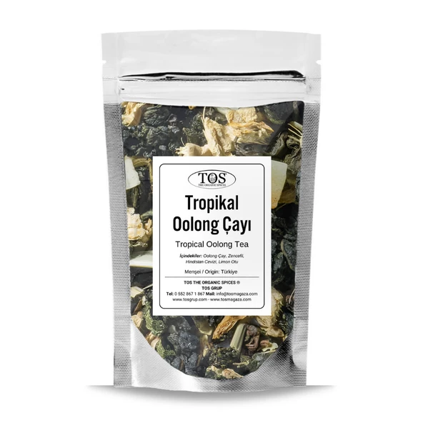 Tropikal Oolong Çayı 250 gr (1. Kalite) ürün görseli 1