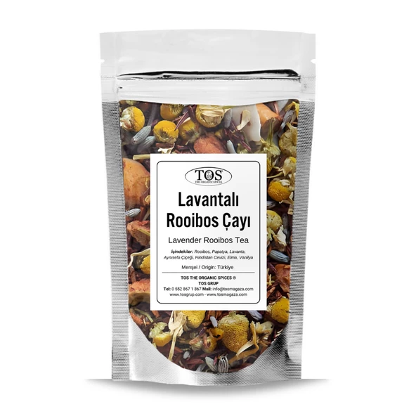 Lavantalı Rooibos Çayı 40 gr (1. Kalite) ürün görseli 1