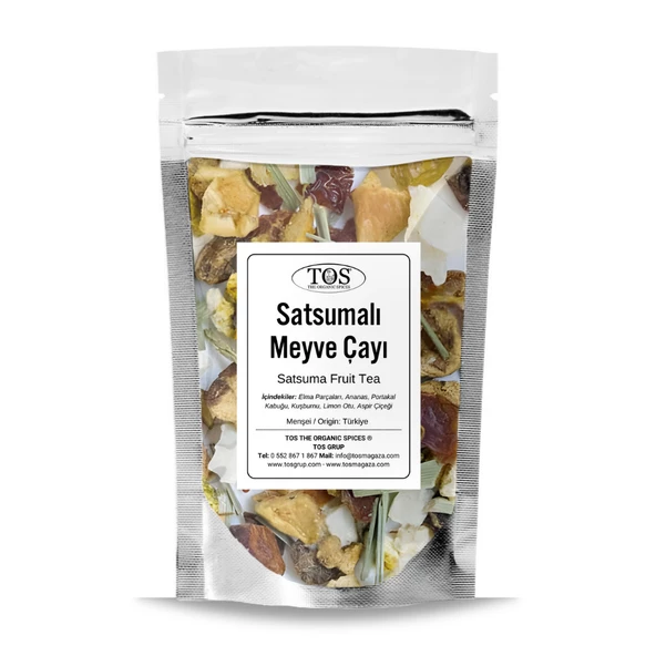 Satsumalı Meyve Çayı 100 gr (1. Kalite) ürün görseli 1