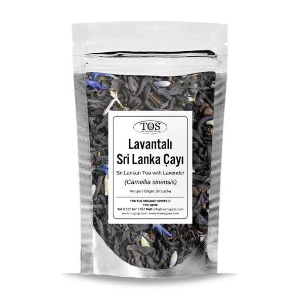 Lavantalı Sri Lanka Çayı 250 gr (1. Kalite) ürün görseli 1