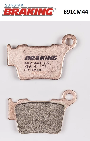 SİNTERLİ ARKA FREN BALATASI / SHERCO / SE FACTORY / 300cc / ARKA  / 2020-2021-2022-2023 ürün görseli 1
