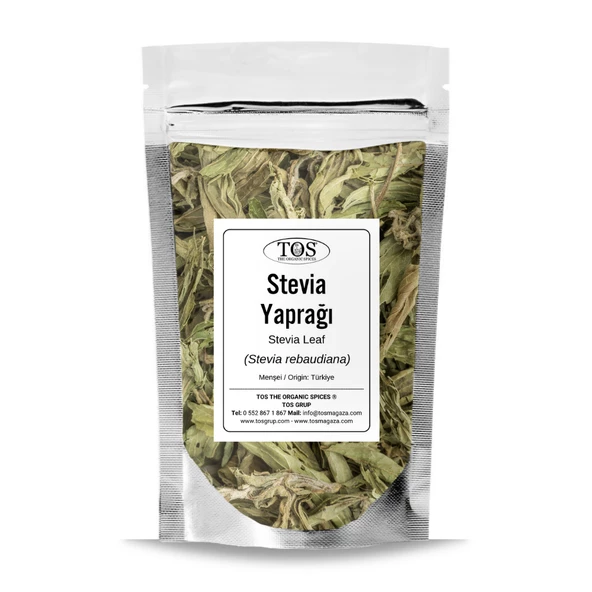 Stevia Yaprağı 250 gr (1. Kalite) Stevia rebaudiana ürün görseli 1
