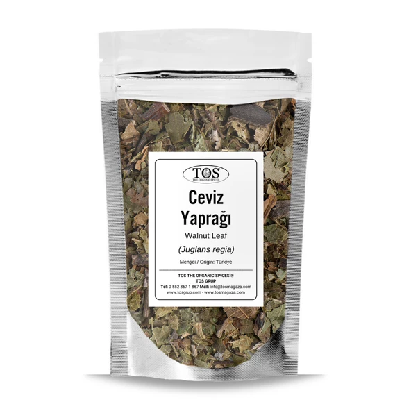 Ceviz Yaprağı 100 gr (1. Kalite) Juglans regia ürün görseli 1