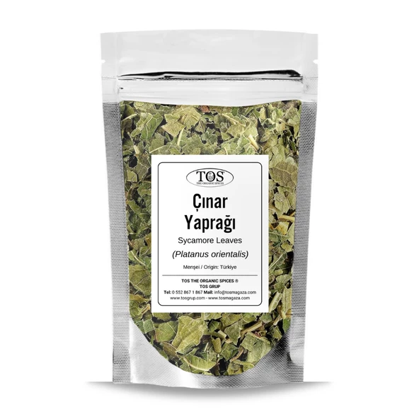 Çınar Yaprağı 250 gr (1. Kalite) Platanus orientalis ürün görseli 1