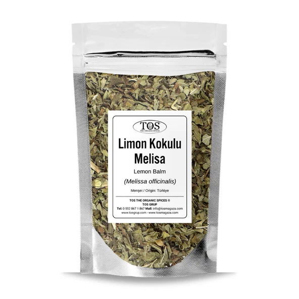 Limon Kokulu Melisa 100 gr (1. Kalite) Melissa officinalis ürün görseli 1