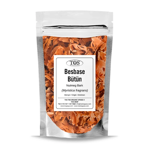 Besbase Bütün 50 gr (1. Kalite) Myristica fragrans ürün görseli 1