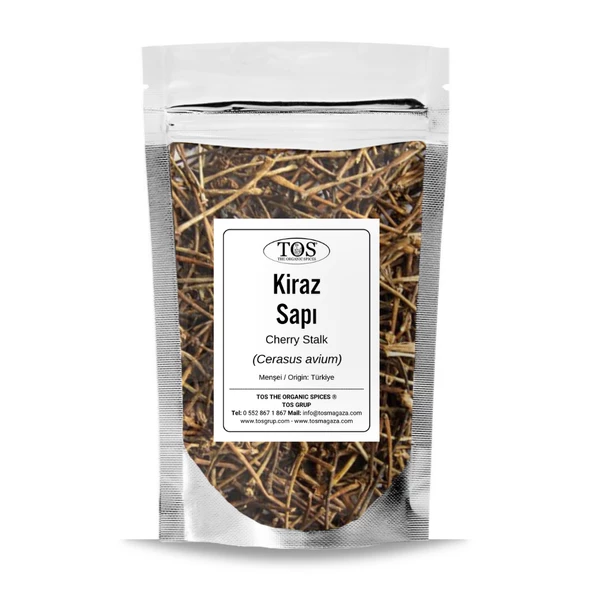 Kiraz Sapı 100 gr (1. Kalite) Cerasus avium ürün görseli 1